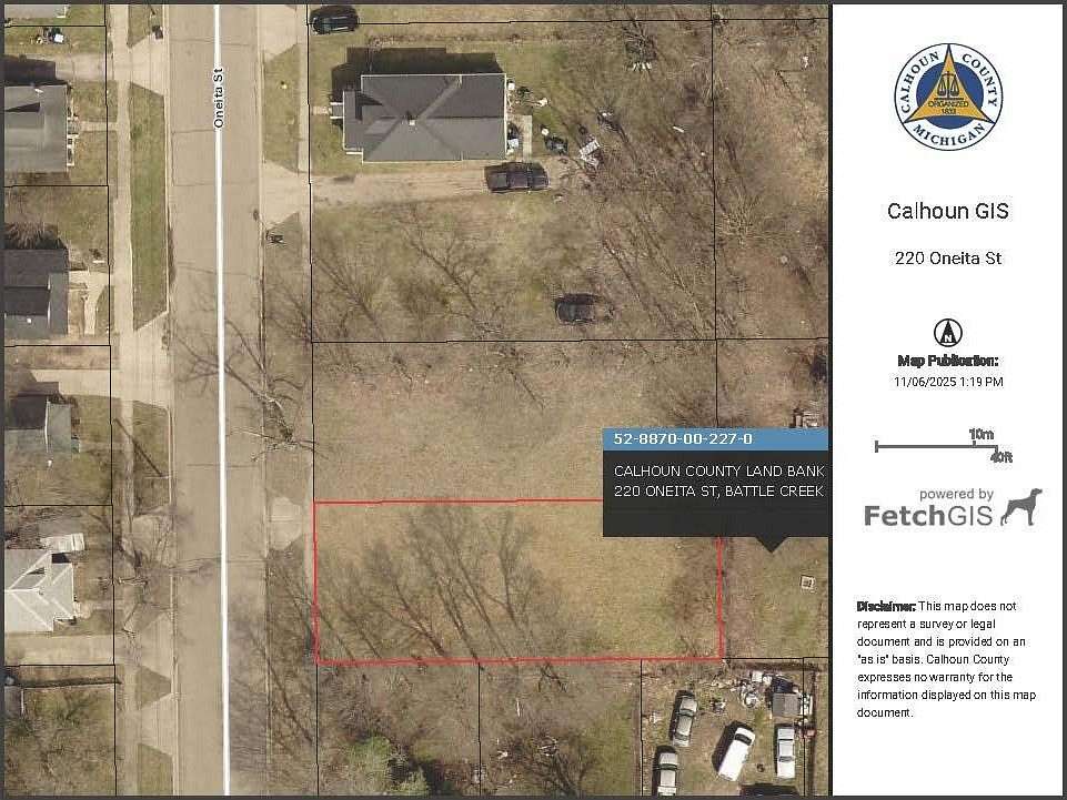 0.32 Acres of Land for Sale in Battle Creek, Michigan