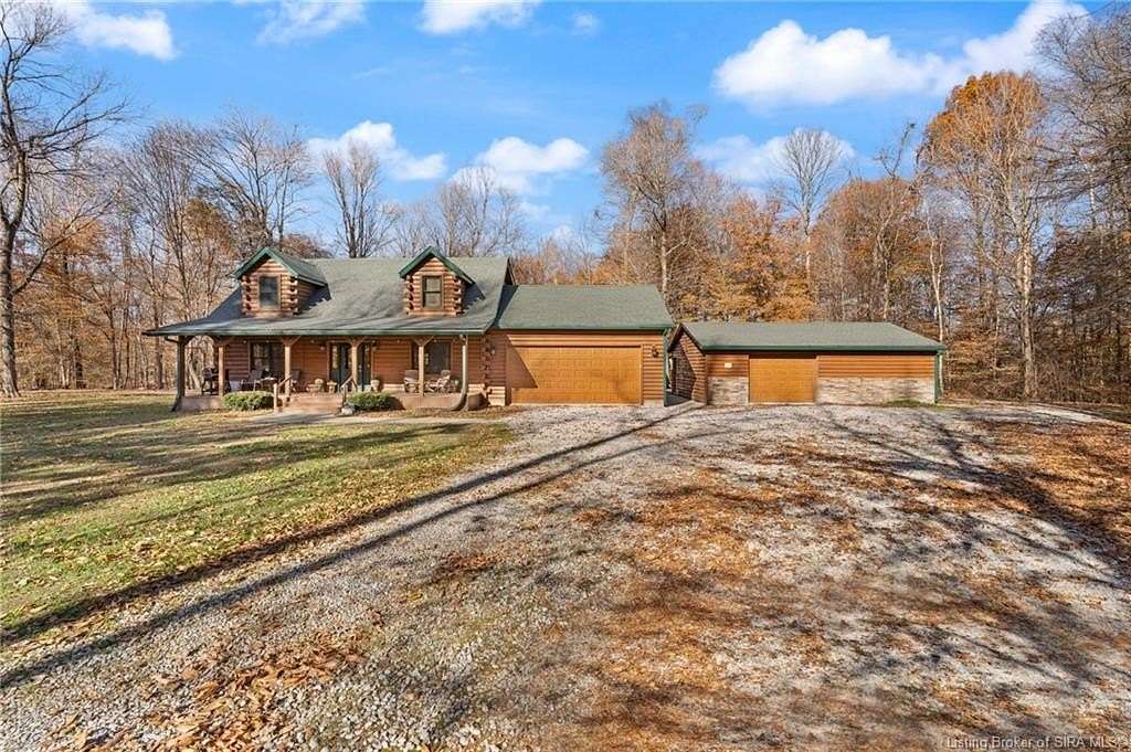 3 Acres of Residential Land with Home for Sale in Austin, Indiana