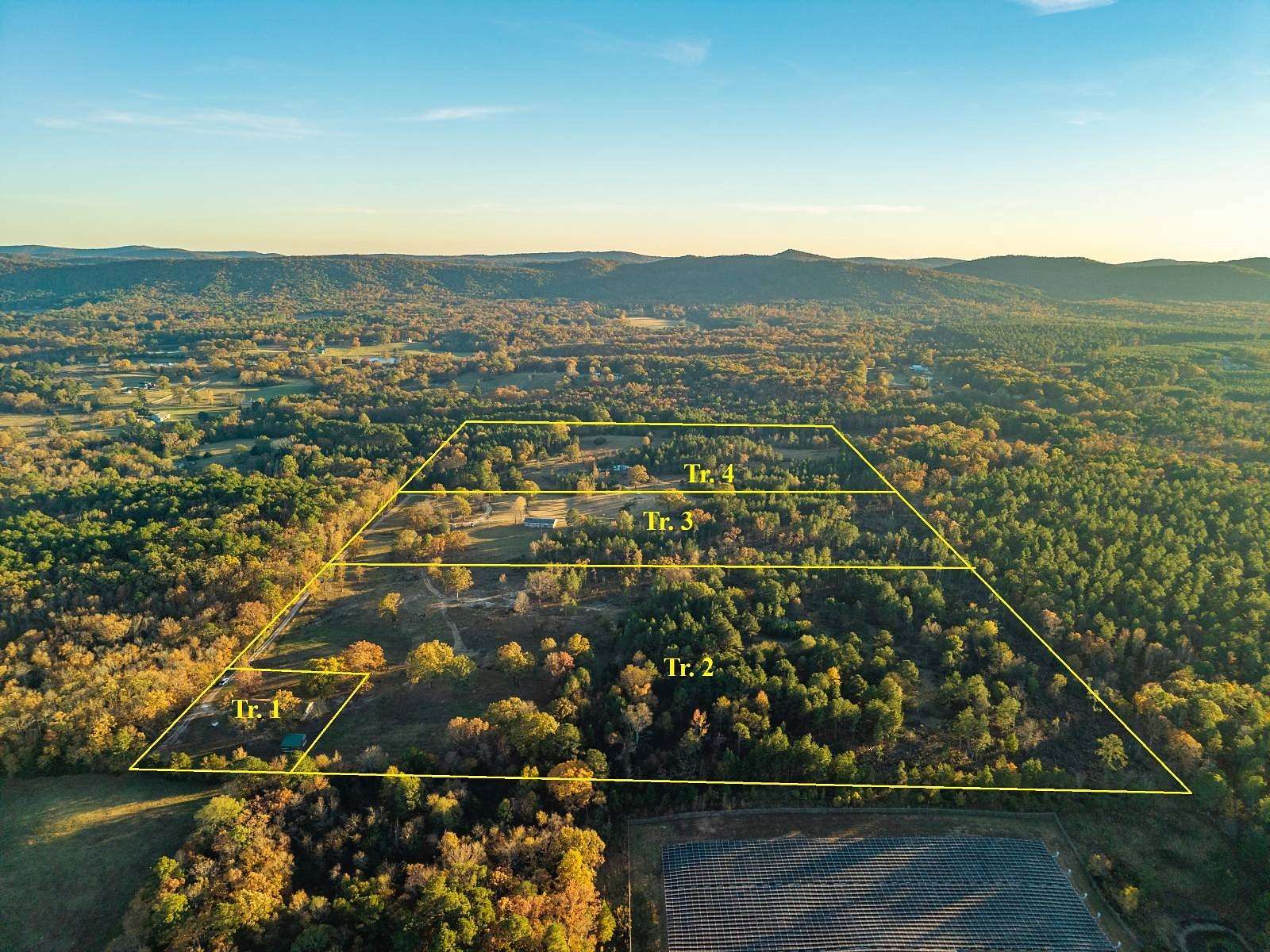 60 Acres of Recreational Land with Home for Auction in Hot Springs, Arkansas
