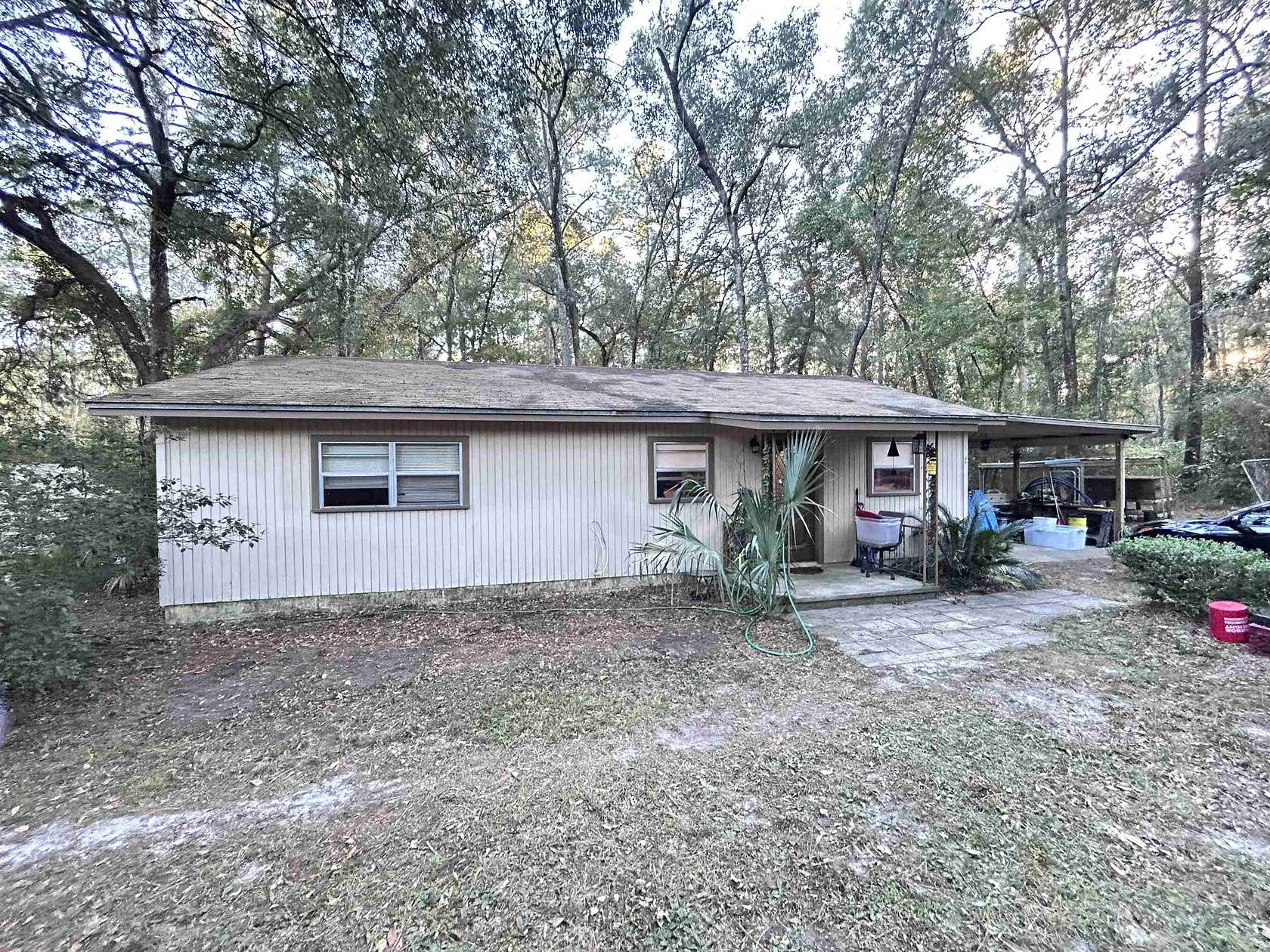 3 Acres of Residential Land with Home for Sale in Tallahassee, Florida