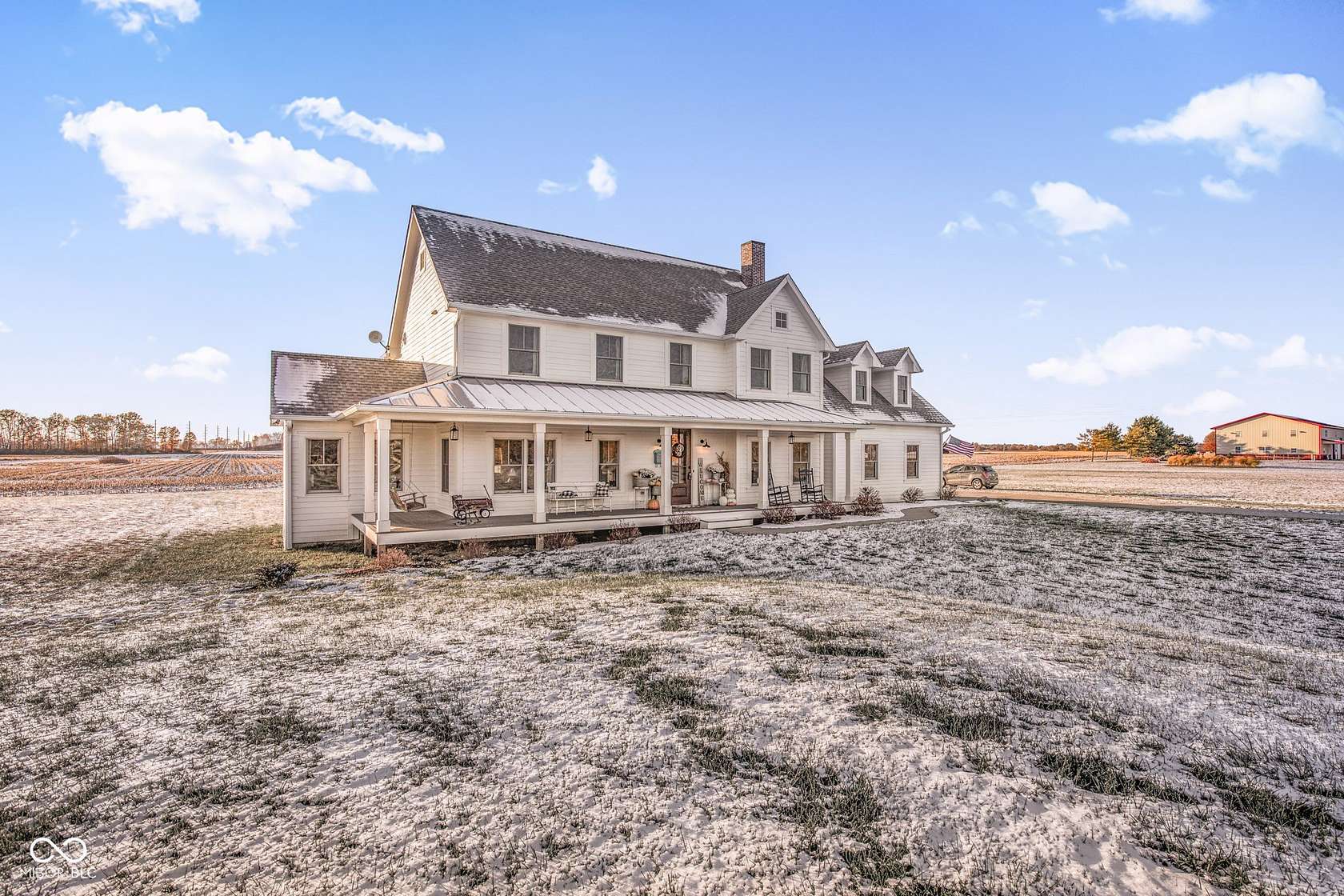 5 Acres of Land with Home for Sale in Greenwood, Indiana