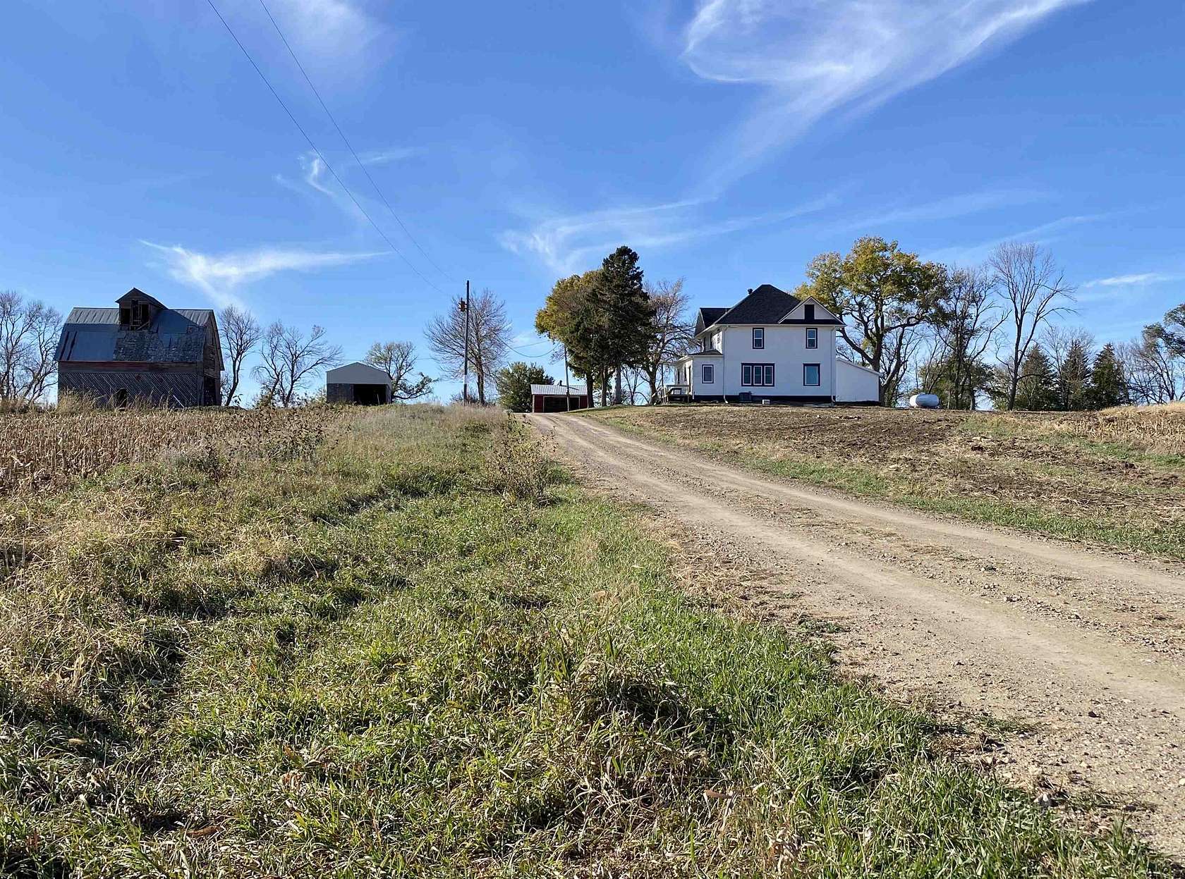 9.5 Acres of Residential Land with Home for Sale in Le Mars, Iowa