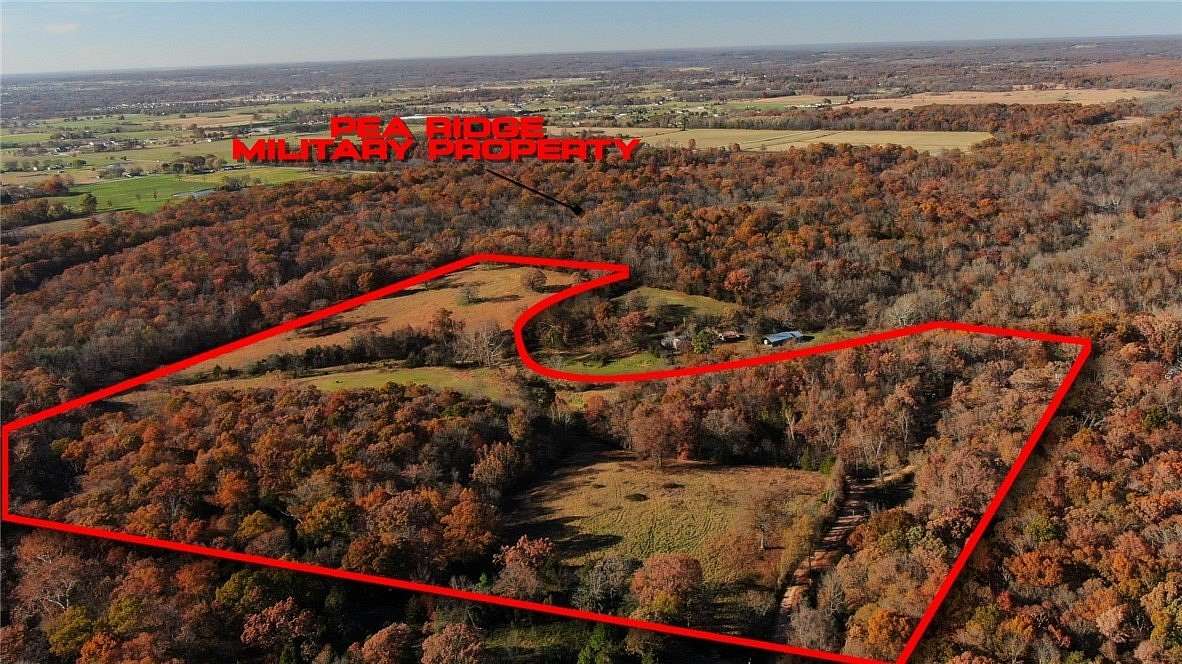 54 Acres of Recreational & Residential Land for Sale in Garfield, Arkansas