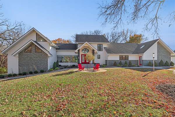 7.5 Acres of Residential Land with Home for Sale in Polk City, Iowa