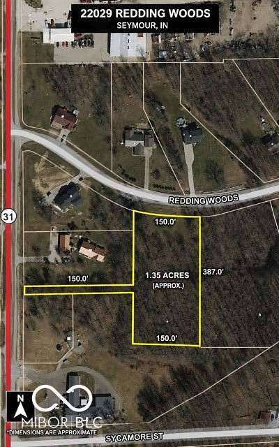 1.6 Acres of Residential Land for Sale in Seymour, Indiana
