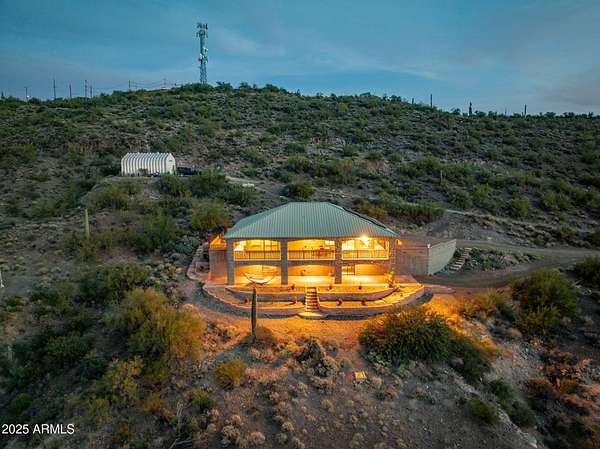 9.4 Acres of Residential Land with Home for Sale in Black Canyon City, Arizona