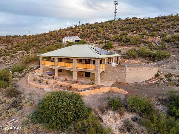 9.4 Acres of Residential Land with Home for Sale in Black Canyon City, Arizona