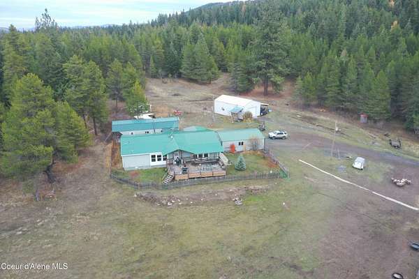 40 Acres of Agricultural Land with Home for Sale in Emida, Idaho
