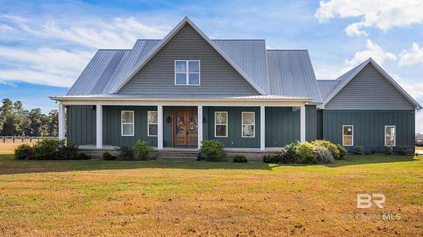 9.2 Acres of Land with Home for Sale in Foley, Alabama