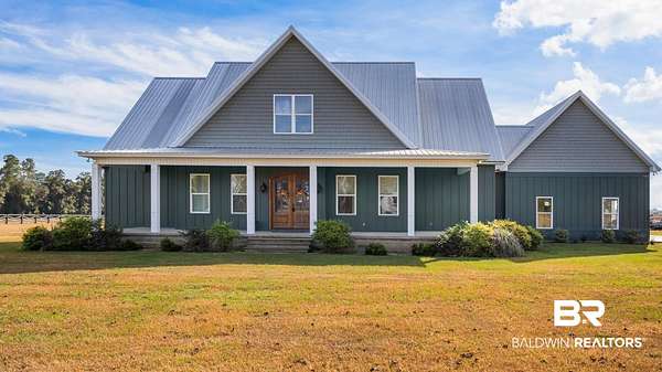 9.2 Acres of Land with Home for Sale in Foley, Alabama