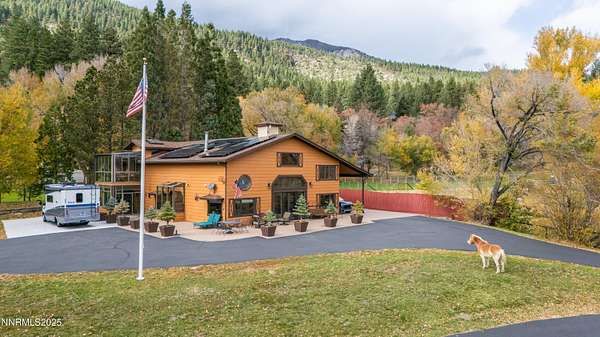 4.55 Acres of Residential Land with Home for Sale in Washoe Valley, Nevada