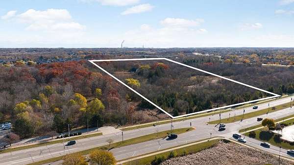 18.9 Acres of Mixed-Use Land for Sale in Oak Creek, Wisconsin