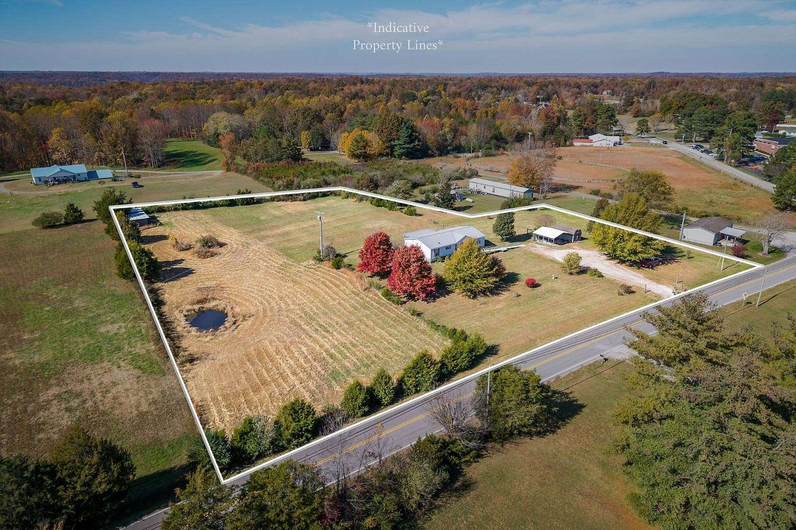 2.56 Acres of Residential Land with Home for Auction in Cookeville, Tennessee