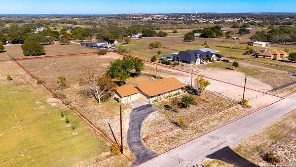2 Acres of Residential Land with Home for Sale in Adkins, Texas