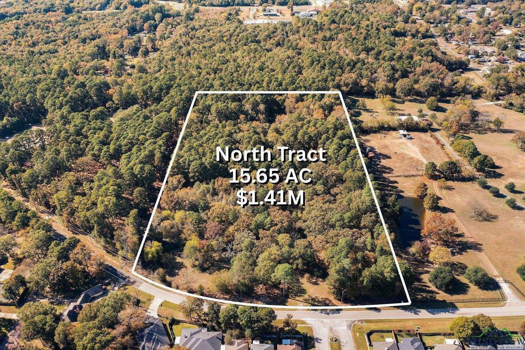 15.7 Acres of Land for Sale in Longview, Texas