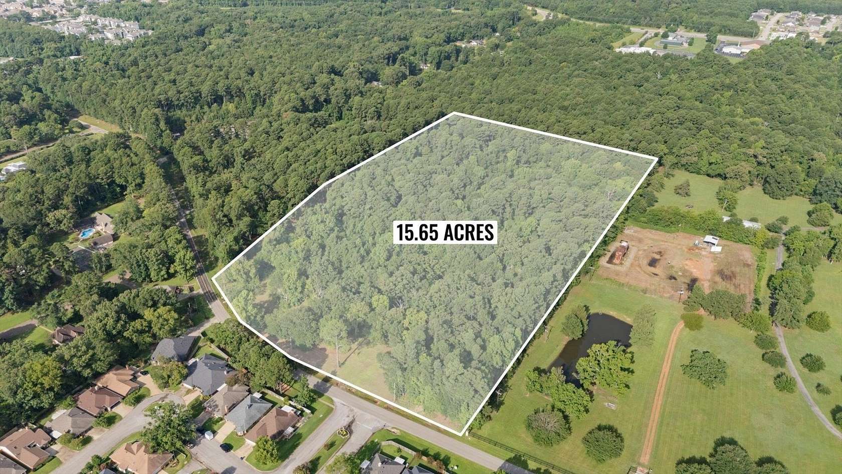 15.7 Acres of Land for Sale in Longview, Texas