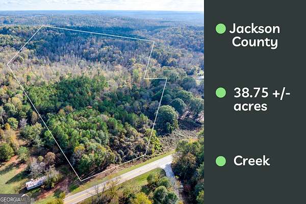 38.8 Acres of Recreational Land for Sale in Commerce, Georgia