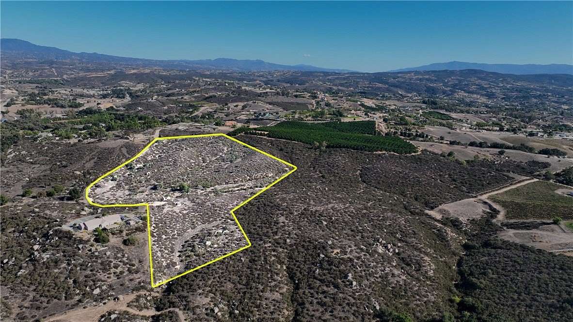 20.2 Acres of Agricultural Land for Sale in Temecula, California