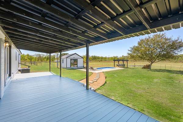 18 Acres of Land with Home for Sale in Commerce, Texas