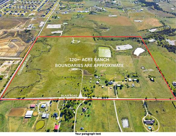 120 Acres of Improved Agricultural Land for Sale in Northlake, Texas