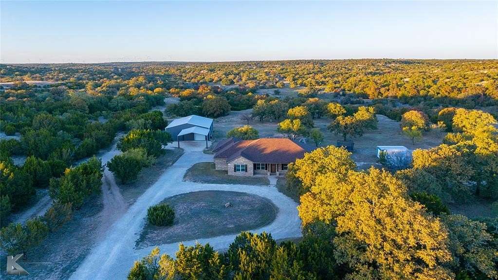 8.76 Acres of Residential Land with Home for Sale in Tuscola, Texas