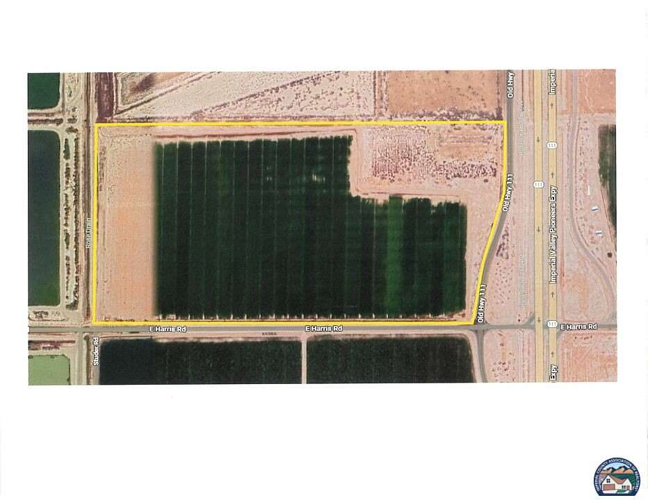 25 Acres of Commercial Land for Sale in Imperial, California
