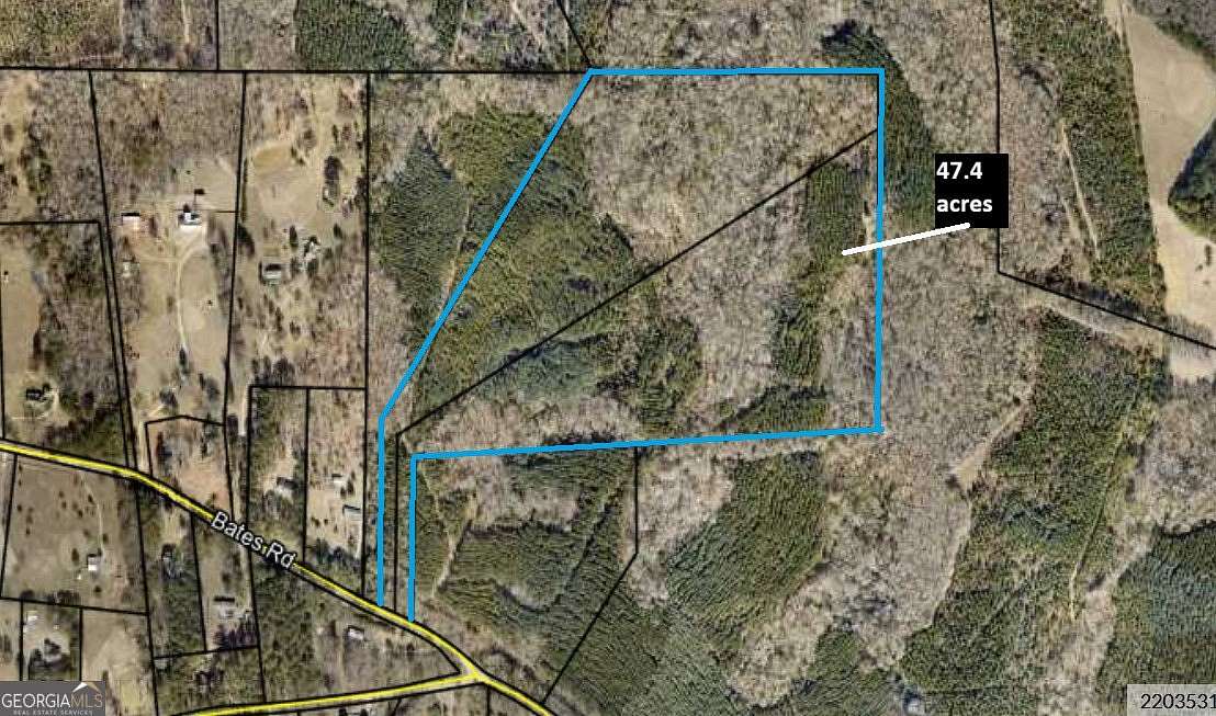 47.4 Acres of Recreational Land for Sale in Concord, Georgia