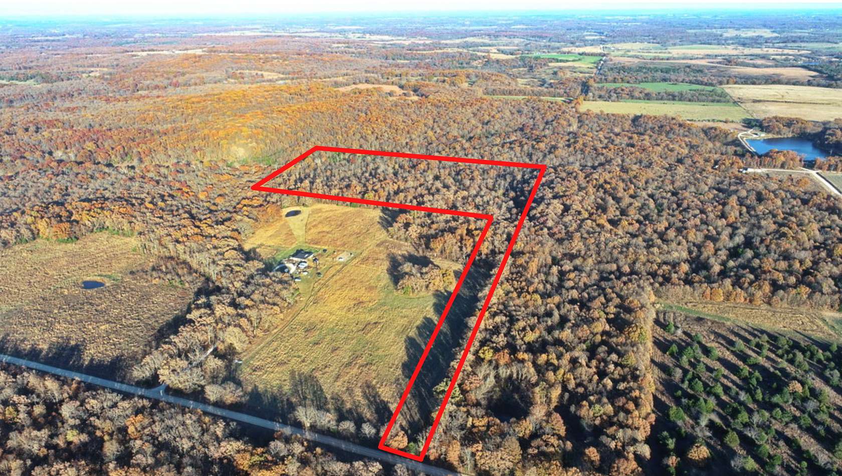40 Acres of Recreational Land & Farm for Sale in El Dorado Springs, Missouri