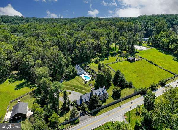 14.7 Acres of Land with Home for Sale in Hydes, Maryland