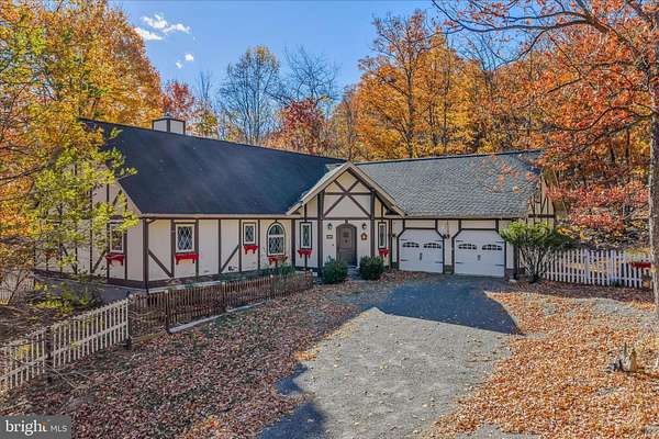 2 Acres of Residential Land with Home for Sale in Berkeley Springs, West Virginia