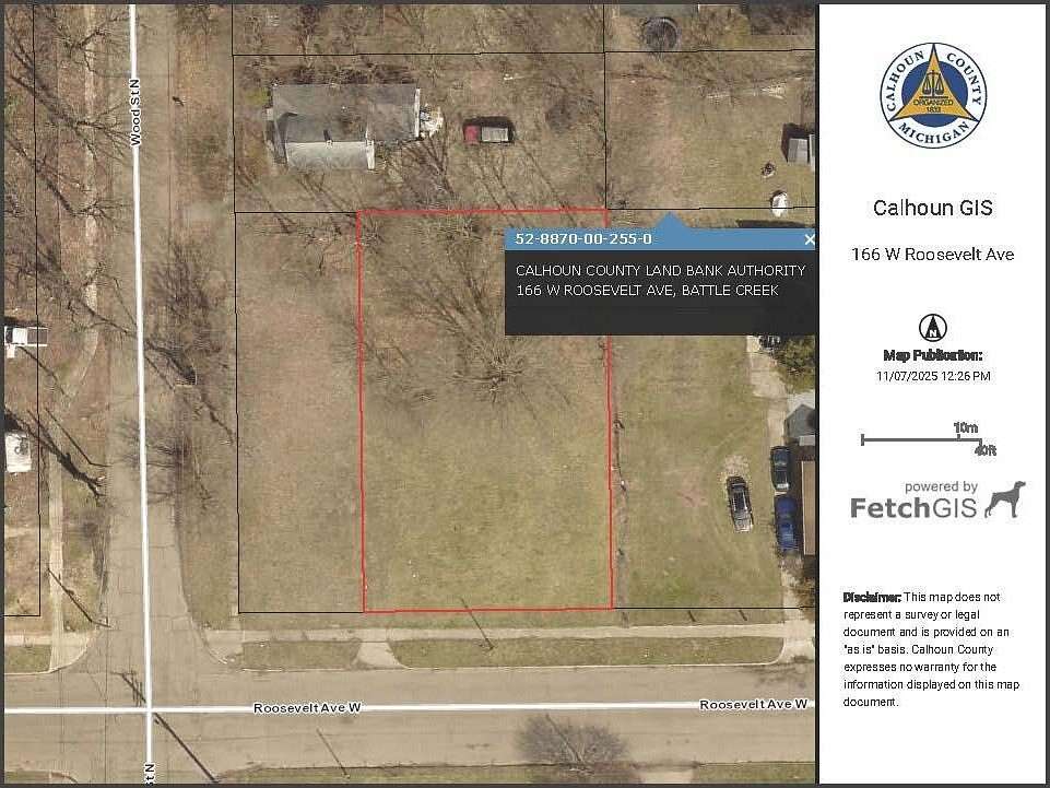 0.25 Acres of Land for Sale in Battle Creek, Michigan