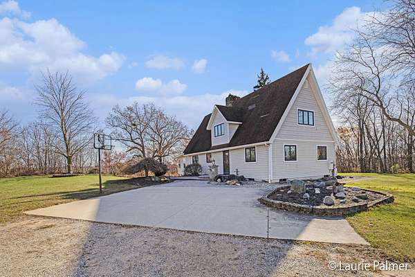 4 Acres of Residential Land with Home for Sale in Saranac, Michigan