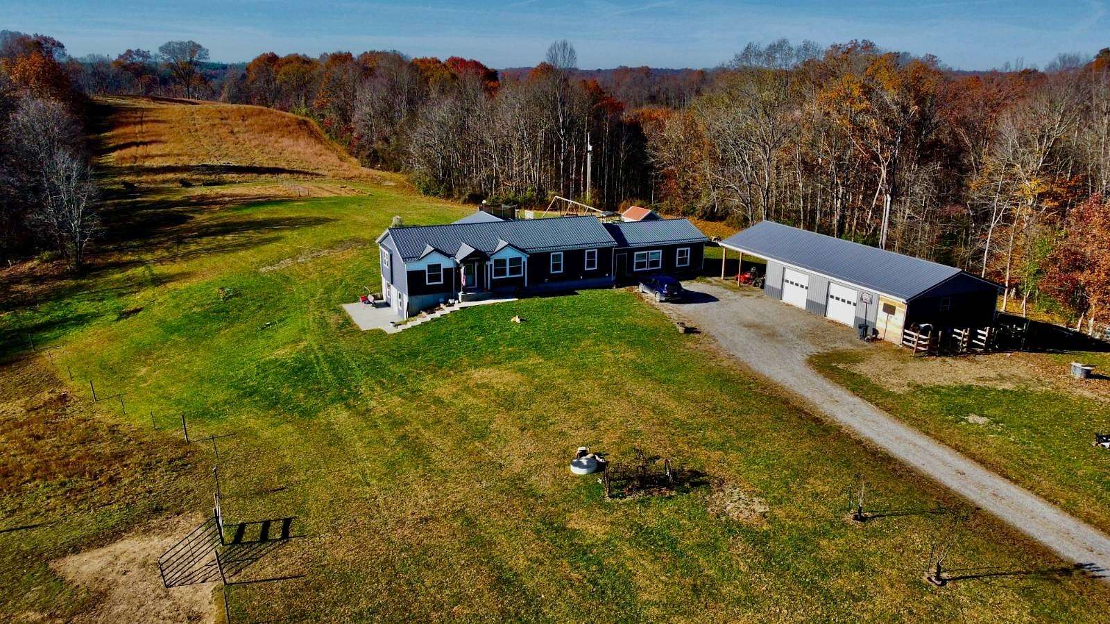 48.8 Acres of Land with Home for Sale in Albany, Ohio