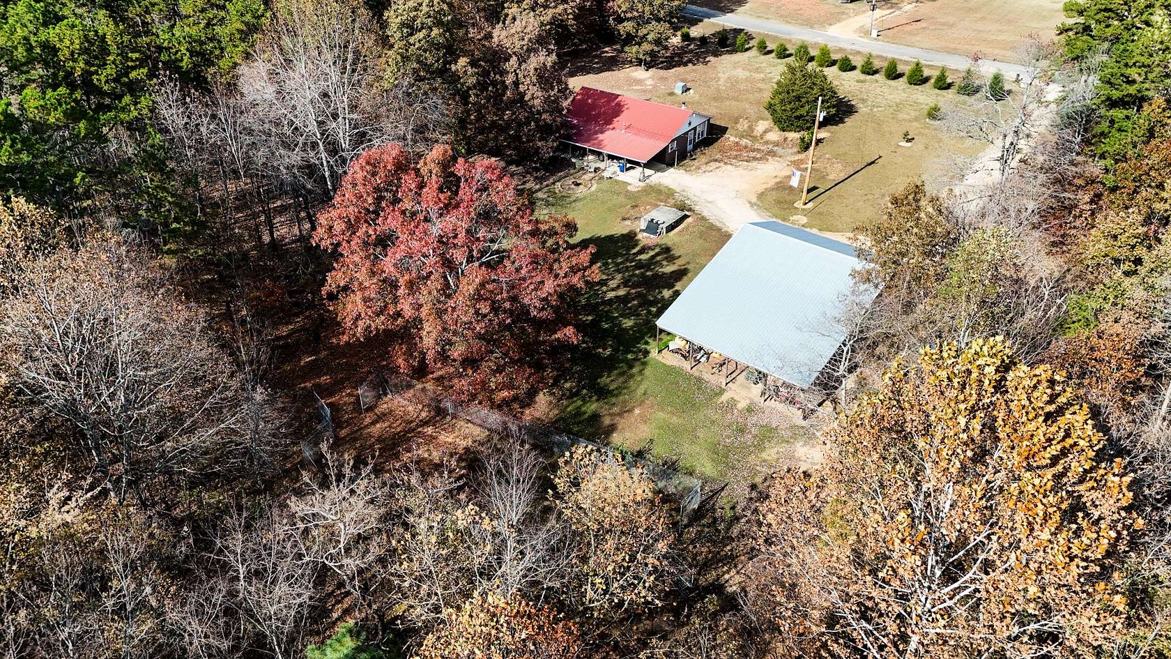 31.9 Acres of Recreational Land with Home for Sale in Lutts, Tennessee