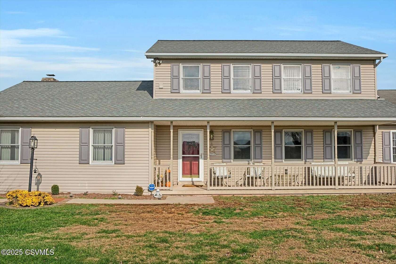 7.1 Acres of Land with Home for Sale in Port Trevorton, Pennsylvania