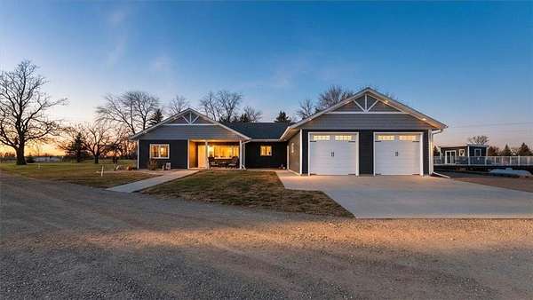 10 Acres of Residential Land with Home for Sale in Montevideo, Minnesota