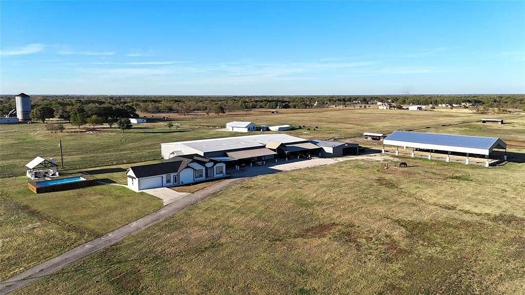 12.9 Acres of Land with Home for Sale in Terrell, Texas