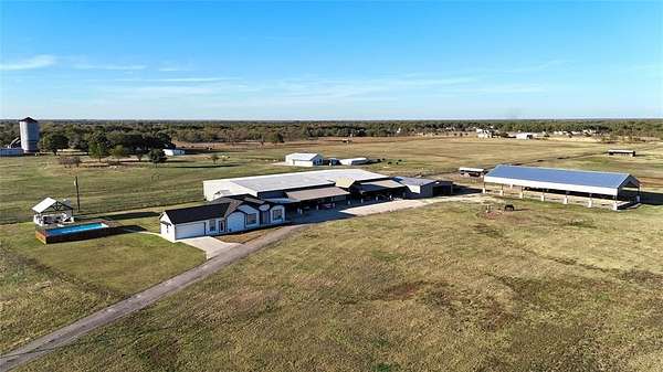 12.9 Acres of Land with Home for Sale in Terrell, Texas