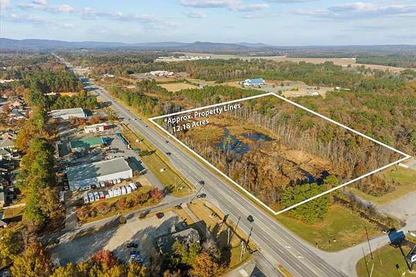 12.2 Acres of Commercial Land for Sale in Rome, Georgia