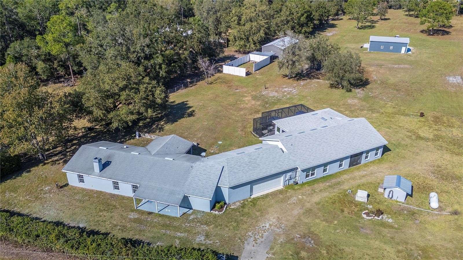 5.16 Acres of Land with Home for Sale in Lakeland, Florida