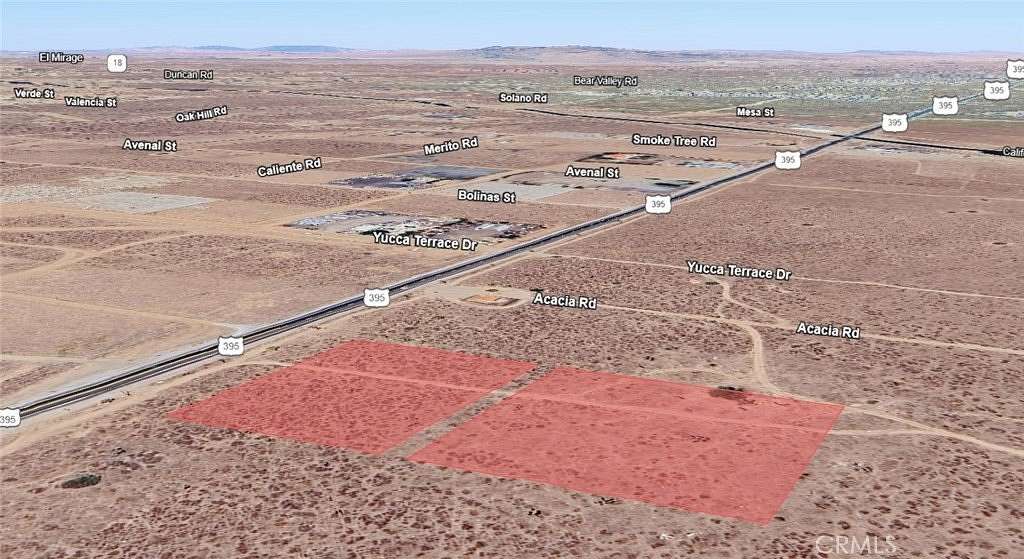 2 Acres of Commercial Land for Sale in Hesperia, California