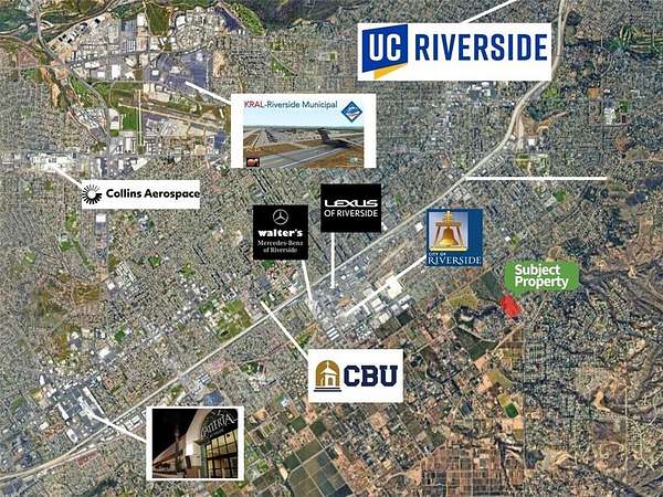 12.3 Acres of Land for Sale in Riverside, California