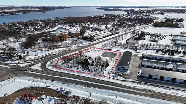 2 Acres of Commercial Land for Sale in Spirit Lake, Iowa