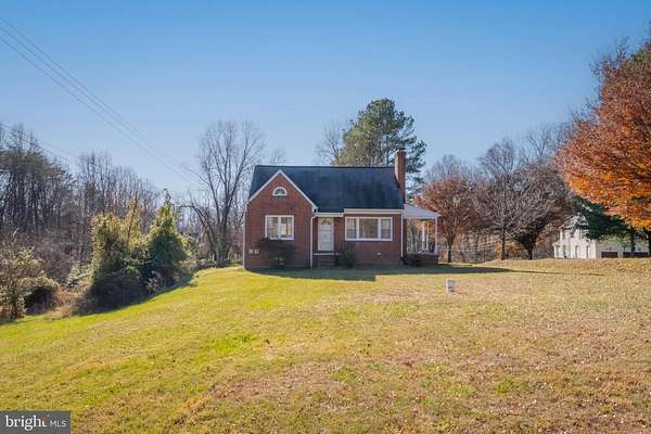 4 Acres of Residential Land with Home for Sale in Woodstock, Maryland