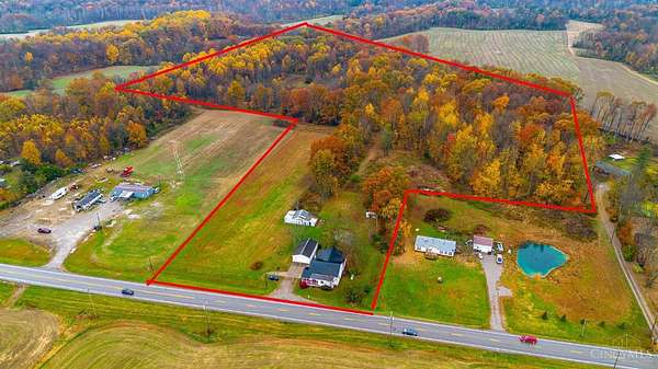 25 Acres of Recreational Land with Home for Sale in Scott Township, Ohio