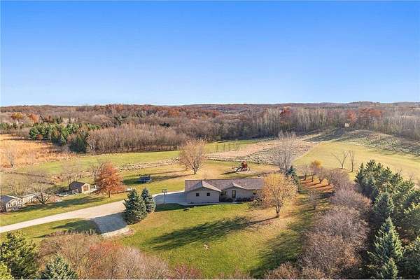 25.4 Acres of Land with Home for Sale in New Haven Township, Minnesota