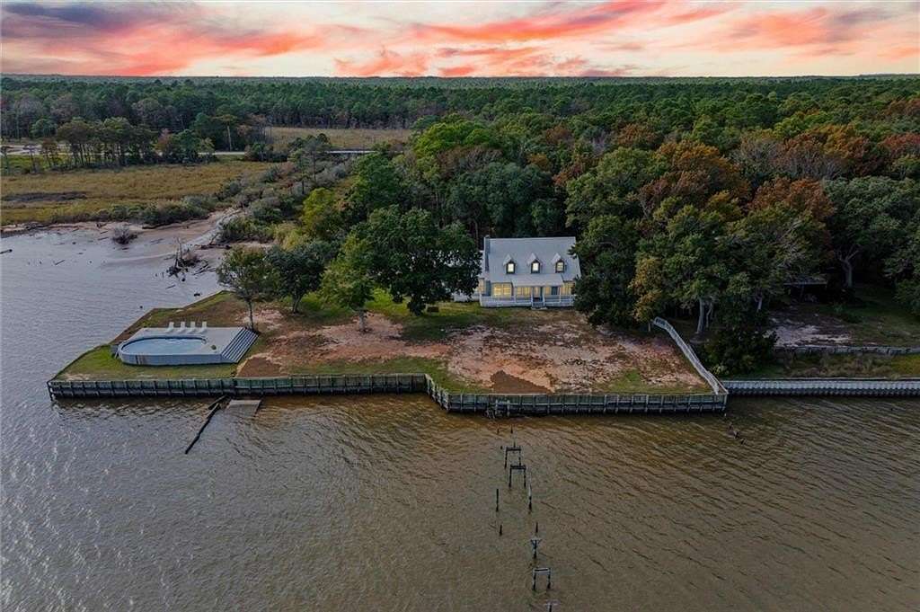 1.8 Acres of Land with Home for Sale in Coden, Alabama