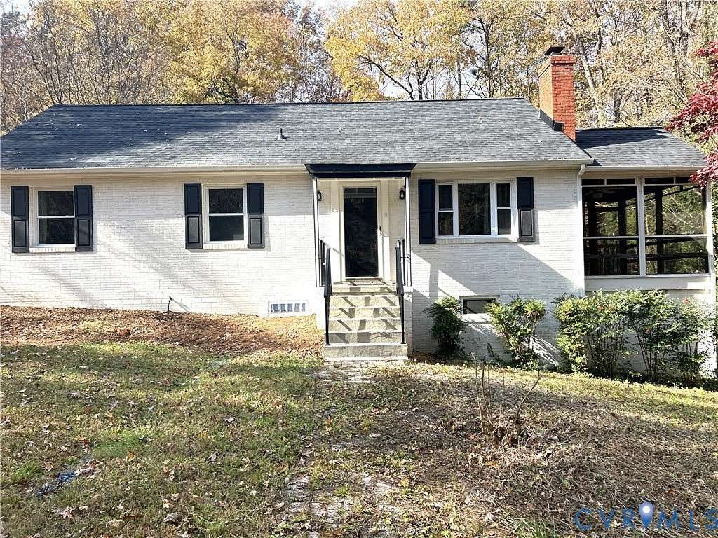 1.54 Acres of Residential Land with Home for Lease in Chesterfield, Virginia