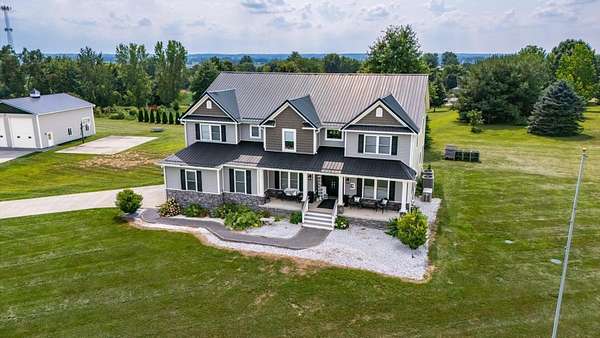 3 Acres of Land with Home for Sale in Hebron, Ohio