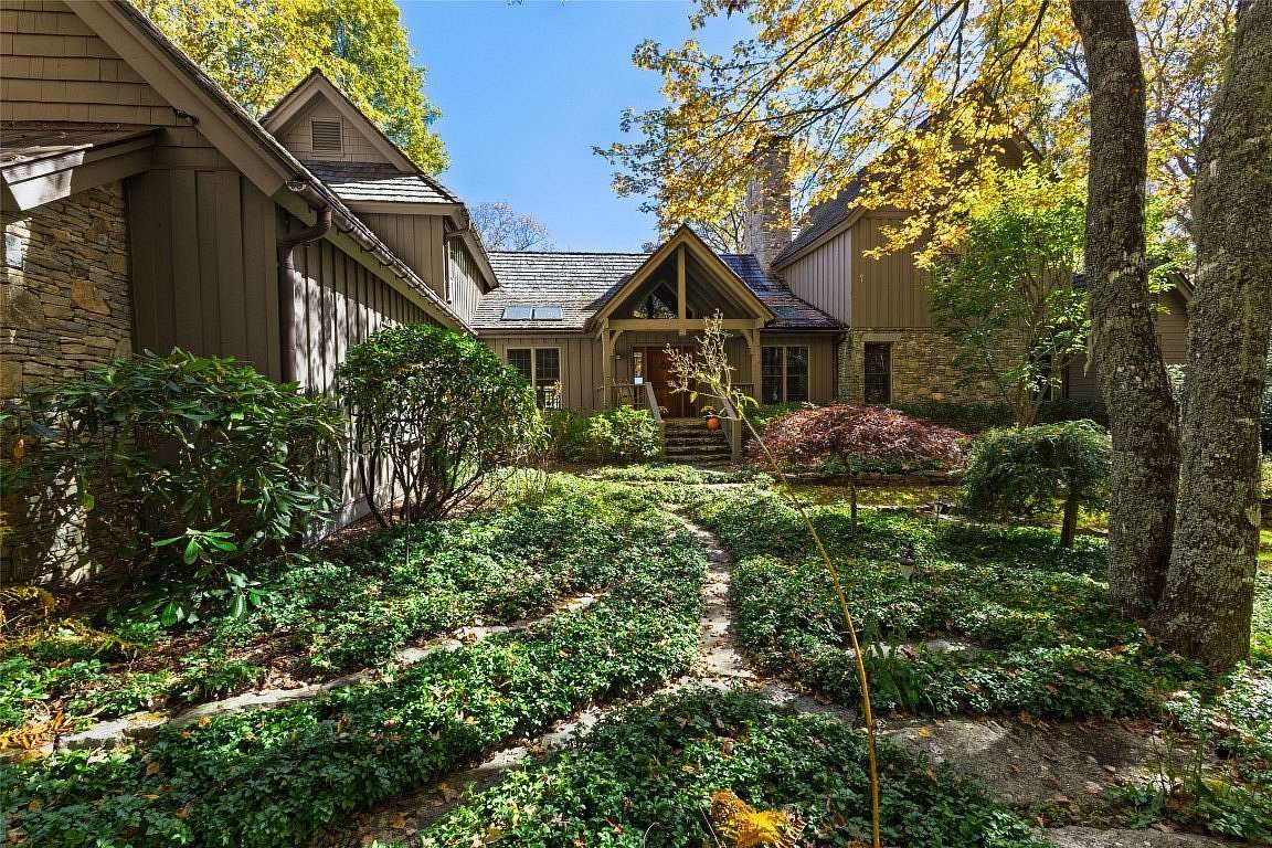 14 Acres of Land with Home for Sale in Sapphire, North Carolina